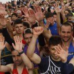 Los Induráin, protagonistas en Gijón en 10 kilómetros del Grupo Covadonga para la historia: fotos y crónica de la prueba