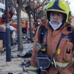 Impactantes imágenes de la lucha contra el fuego: así vivieron los bomberos el incendio de Campanar