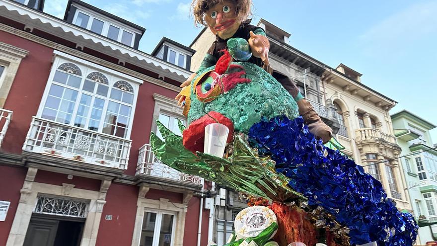 EN IMÁGENES: Así fue el desfile del entierro de la sardina en Luarca
