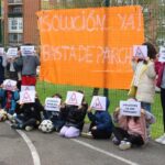 EN IMÁGENES: Quejas en Piedras Blancas por el mal estado de la cancha del parque de la Libertad