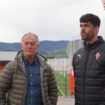 «Gerardina» en Mareo para el Sporting: así fue la visita del expreparador físico roijblanco a la plantilla en una semana clave