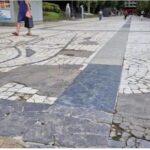 Cuesta prevé restaurar el mosaico del Paseo de los Álamos «antes de 2027»
