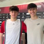 Fernando Cabeza y diego García durante la rueda de prensa tras la semifinal
