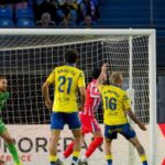 El 1-0 de Las Palmas en el Las Palmas 1-0 Atlético de Madrid de la jornada 32 de LaLiga EA Sports
