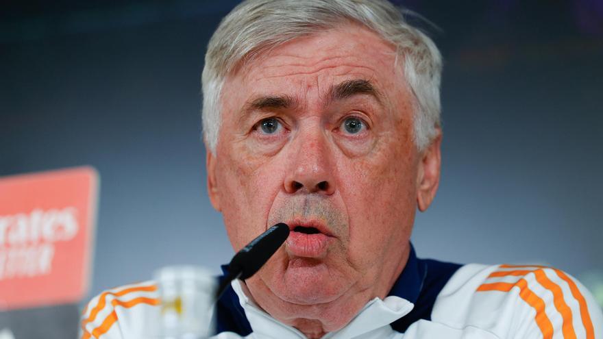 Ancelotti niega que haya un «enfrentamiento con el club»: «Estamos en el mismo barco»