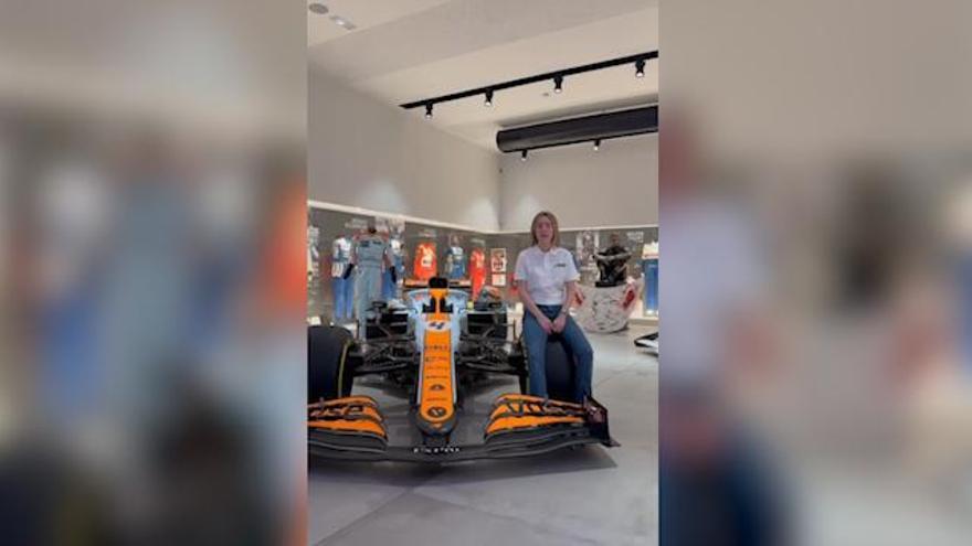 La piloto avilesina Alba Vázquez ficha por McLaren-Barcelona: «Mi objetivo es ganar la GT Cup Europa, tengo un equipo increíble»