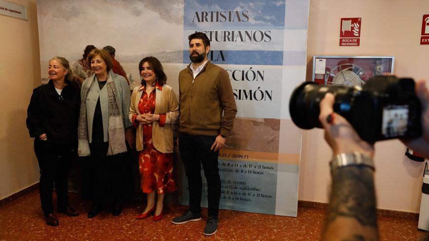 Los artistas asturianos de Pérez Simón pasarán el verano en Avilés