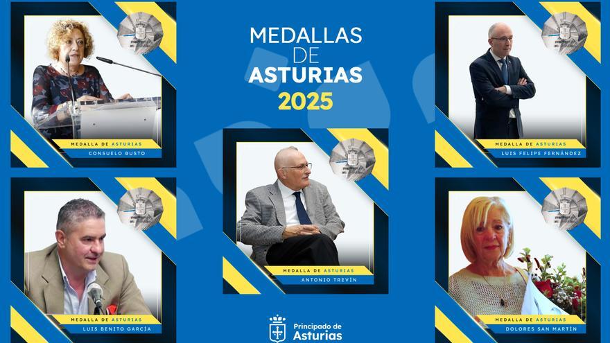 Luz verde a las medallas de Asturias: estos son los premiados