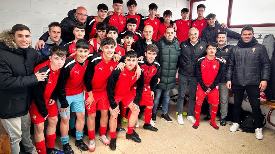 El Sporting y su mirada a Logroño en clave cantera