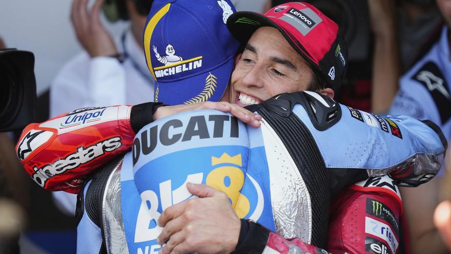 Marc Márquez: «Yo siempre he visto a Àlex como candidato al título, por supuesto»