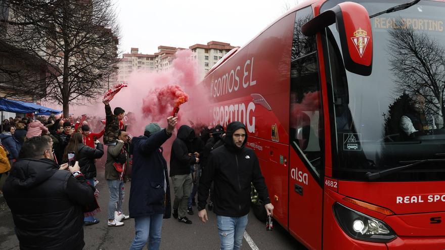 Autocar gratis a El Molinón: así es la oferta que estrena el Sporting este viernes
