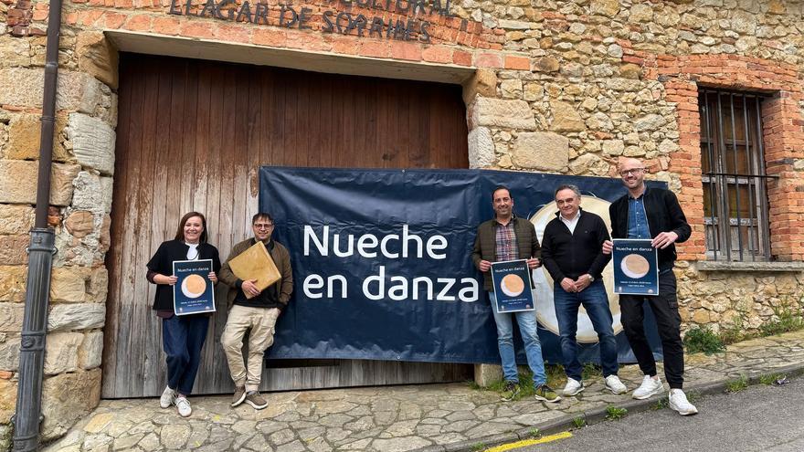 La “Nueche en Danza” llega a Nava para celebrar la tradición asturiana a ritmo de música y baile