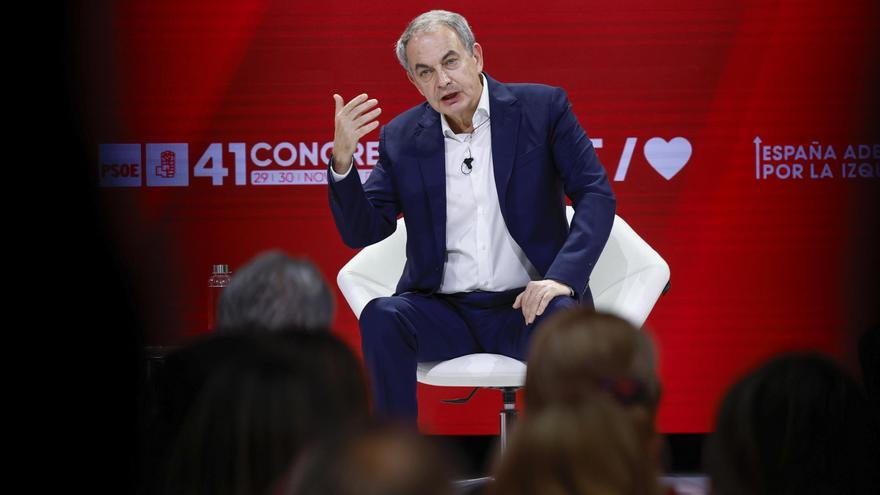 Zapatero: «No me preocupa el momento bélico, sino la falta de una reacción ciudadana como en Irak»