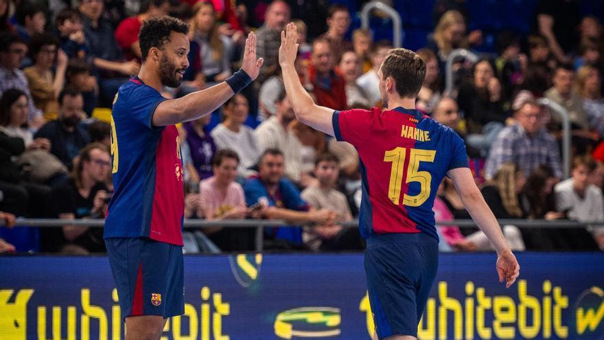 15 años con el mismo titular: el Barça de balonmano se proclama campeón de Liga
