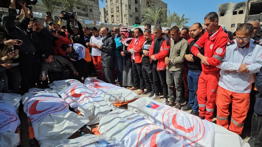 Israel admite un «error» en la muerte de socorristas