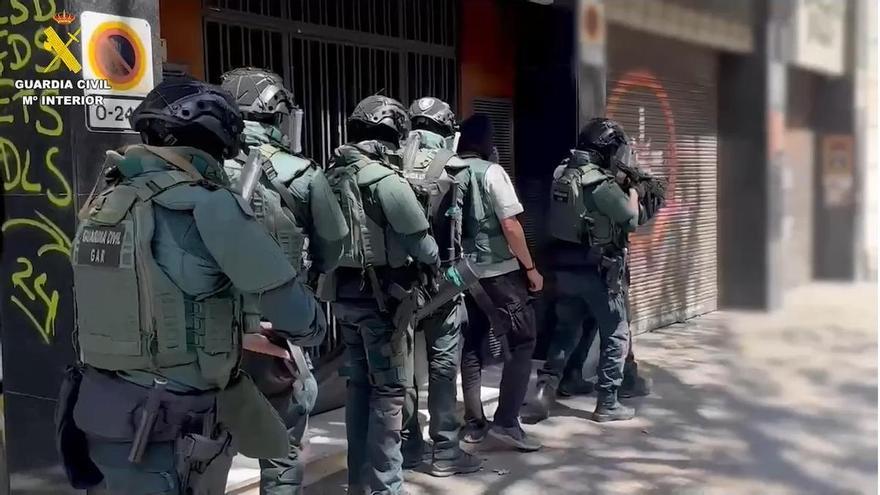 Operación antiterrorista islamista en el Eixample de Barcelona