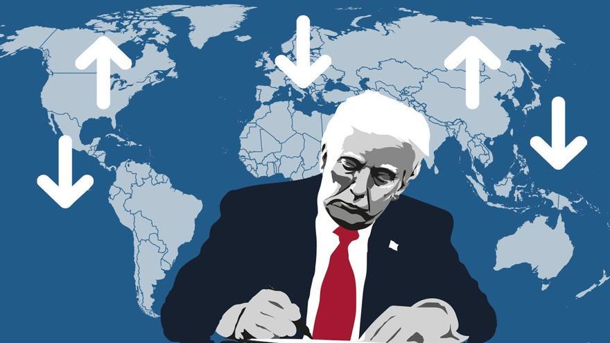 Así están respondiendo las bolsas mundiales a los aranceles de Donald Trump en el ‘Día de la Liberación’