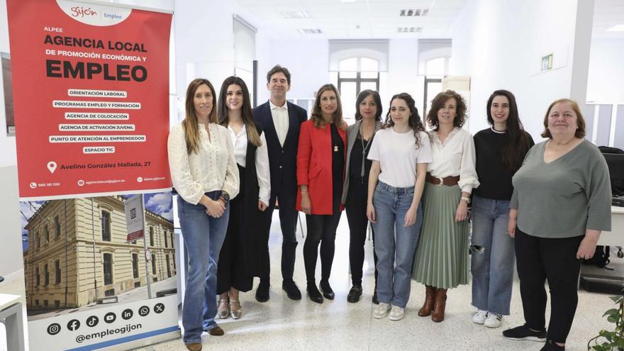 Gijón activa su programa de recualificación profesional con formación y contrataciones subvencionadas