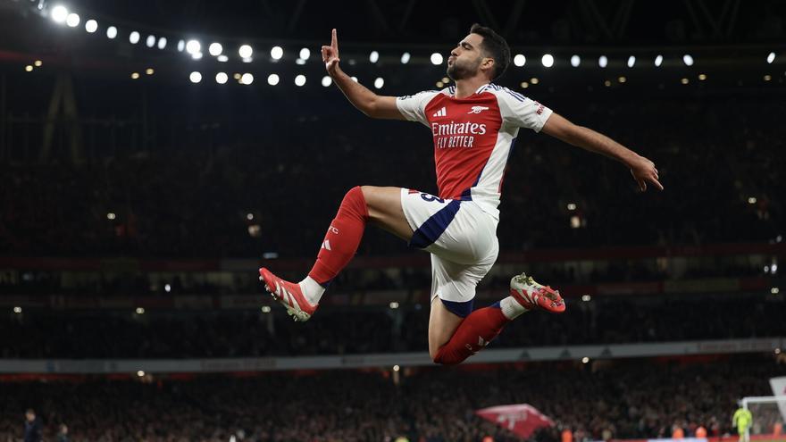 Arteta implanta en el Arsenal el ‘fútbol sapiens’ mientras bebe del fútbol americano