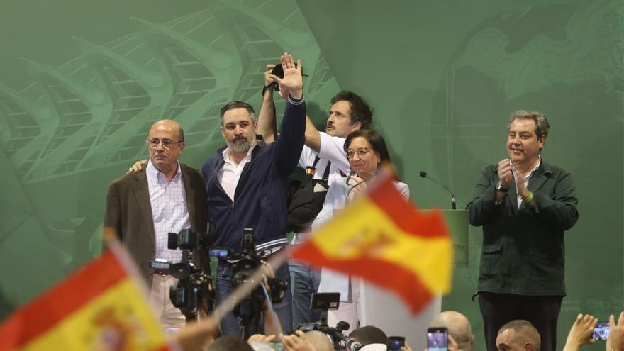 Abascal se felicita de que Mazón combata en el presupuesto el «pacto verde» que «está detrás» de la DANA