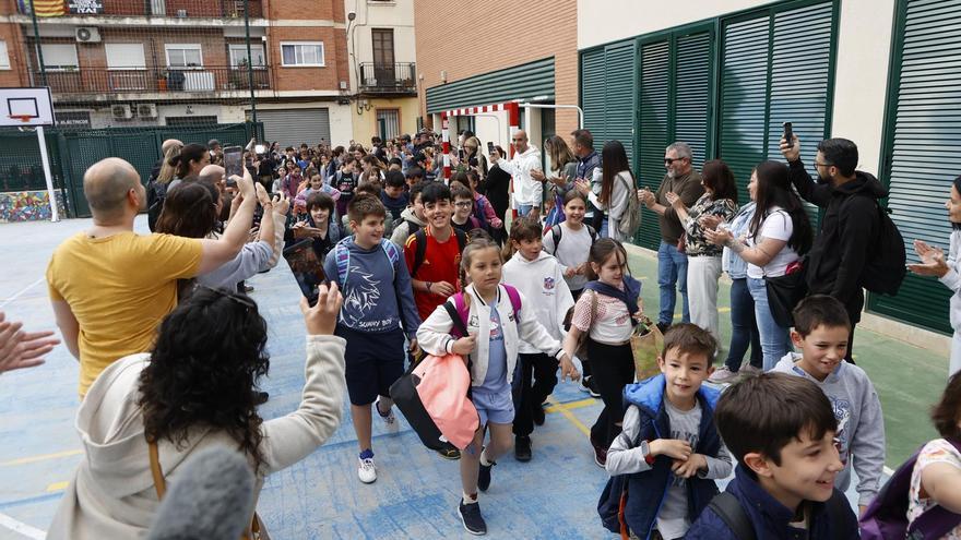 La ‘vuelta al cole’ más esperada en Valencia después de seis meses de la dana