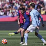 El 3-3 del Barcelona en el Barcelona 4-3 Celta de la jornada 32 de LaLiga EA Sports