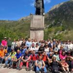 Caminan tres días de Laviana a Covadonga para ver a la Santina