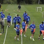 Chaira vuelve a trotar y De la Hoz entrena en El Requexón: así fue la sesión en la que un jugador del filial gana enteros