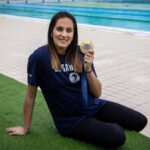 Judith Forca, oro olímpico en waterpolo: «Queda mucho para que la gente entienda que puedes ser madre y volver a jugar»