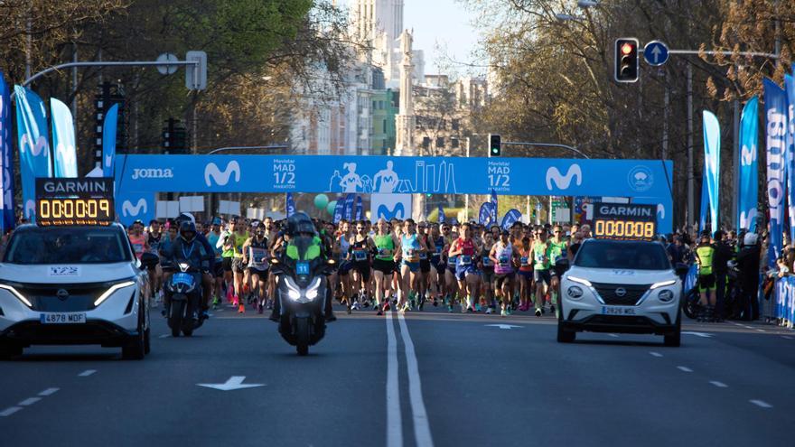 Graves dos corredores en la Media Maratón de Madrid por paradas cardiorrespiratorias
