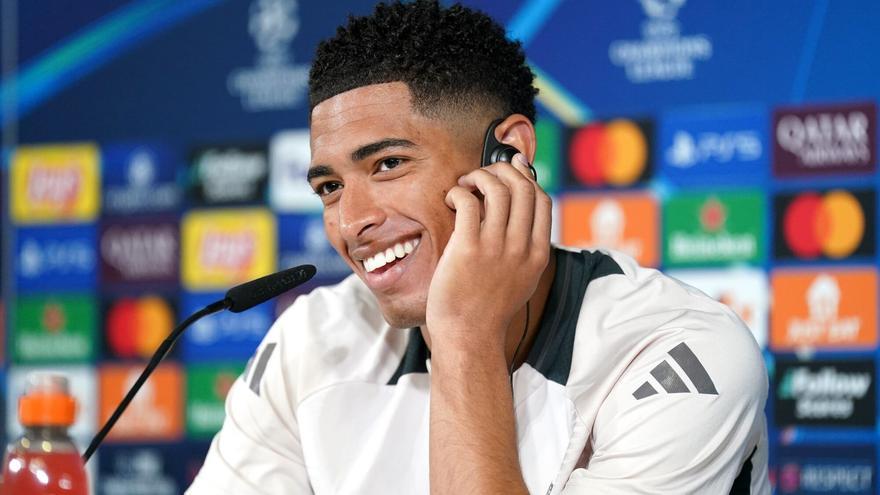 Bellingham: «Es una noche hecha a la medida del Real Madrid. He escuchado un millón de veces la palabra remontada»