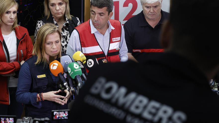 Las llamadas del día de la dana: Pradas recibió 108 frente a las 240 de Bernabé el 29-O