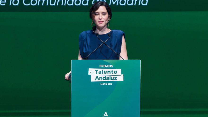 Ayuso: «Madrid y Andalucía tienen gobiernos que apuestan por la libertad y la vida»