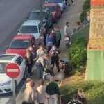 Susto en Gijón: herido un niño tras caer de un muro