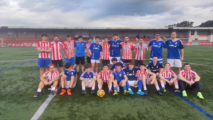 Así fue el derbi de twitteros del Oviedo y del Sporting, que se decanta del lado azul: «Estas iniciativas están muy bien»