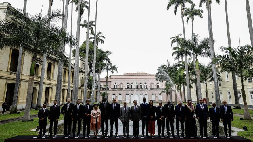 Los BRICS rechazan el proteccionismo comercial de Trump pero no logran firmar un documento común
