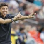 El entrenador del Mirandés explica por qué no le gusta jugar contra el Sporting