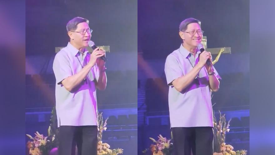 El cardenal Tagle, uno de los favoritos para ser Papa, sorprende cantando ‘Imagine’ de John Lennon