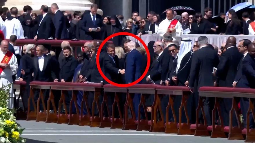 Los líderes mundiales se dan la paz en el funeral del Papa Francisco en medio de conflictos internacionales