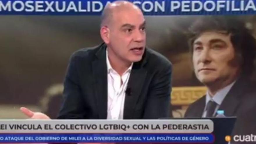 Polémica en «En boca de todos» por la amenaza de un colaborador del programa a Nacho Abad: «Si no puedo hablar me levanto a fumarme un…»