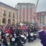 Tamborada de las cofradías de Avilés en la Semana Santa 2025