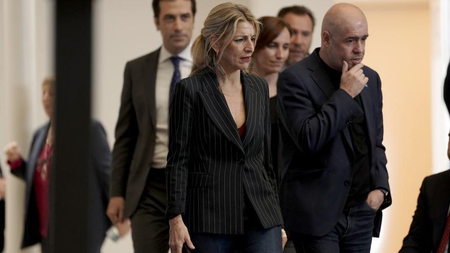 IU pide a Yolanda Díaz presionar al PSOE con subidas de impuestos a multinacionales como respuesta a la guerra comercial de Trump