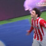 El 2-0 del Sporting en el Sporting 3-1 Mirandés de la jornada 36 de LaLiga Hypermotion