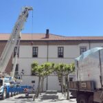 Espectacular operación para cambiar el sistema de climatización del hotel de cinco estrellas