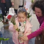 Así fue el especial monumento floral al Altísimo que embellece la colegiata: «Salió muy bien»
