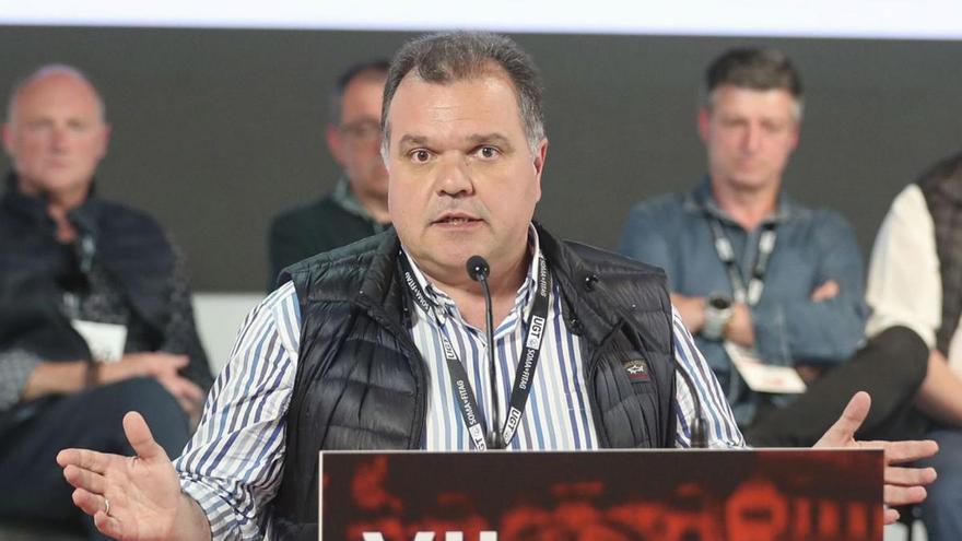Alperi seguirá al frente del SOMA tras lograr el apoyo de los 80 delegados