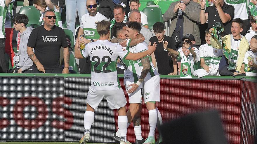 El 2-0 del Elche en el Elche 2-2 Albacete de la jornada 36 de LaLiga Hypermotion