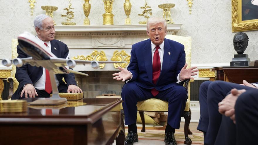 Trump abre conversaciones con Irán sobre su programa nuclear e insiste en que EEUU controle Gaza