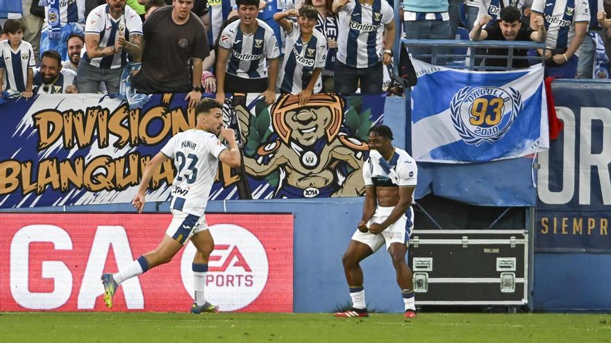 El Leganés salva un punto con un jugador menos ante un Girona negado