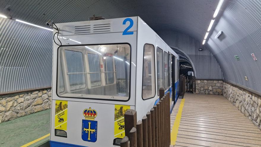 Se retrasa la reapertura del funicular de Bulnes hasta el 11 de abril